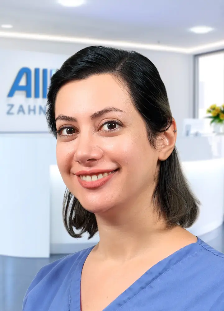Portrait zahnmedizinische Prophylaxeassistenz Asma Khaterizadeh (AllDent Bremen)