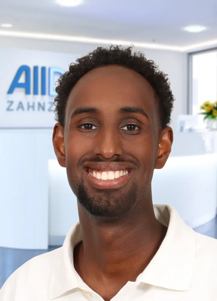 Portrait Zahnarzt Mohamud Guled (AllDent Bremen)