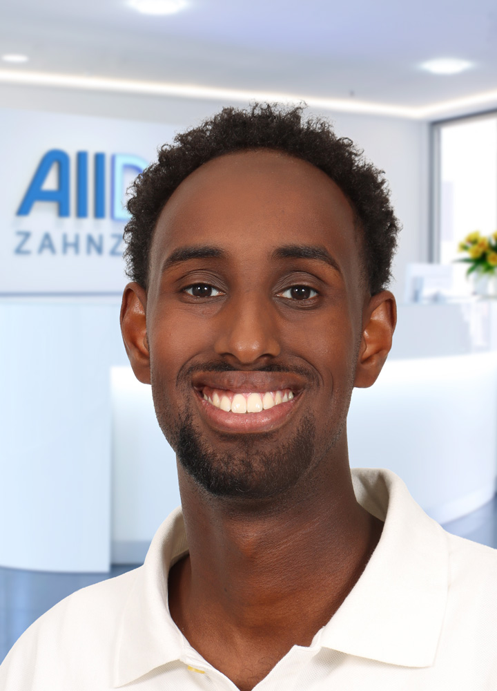 Portrait Zahnarzt Mohamud Guled (AllDent Bremen)